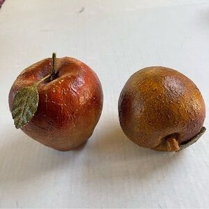 Apple Pears Faux Fruits Kitchen Display Props Decor Pretend  Home